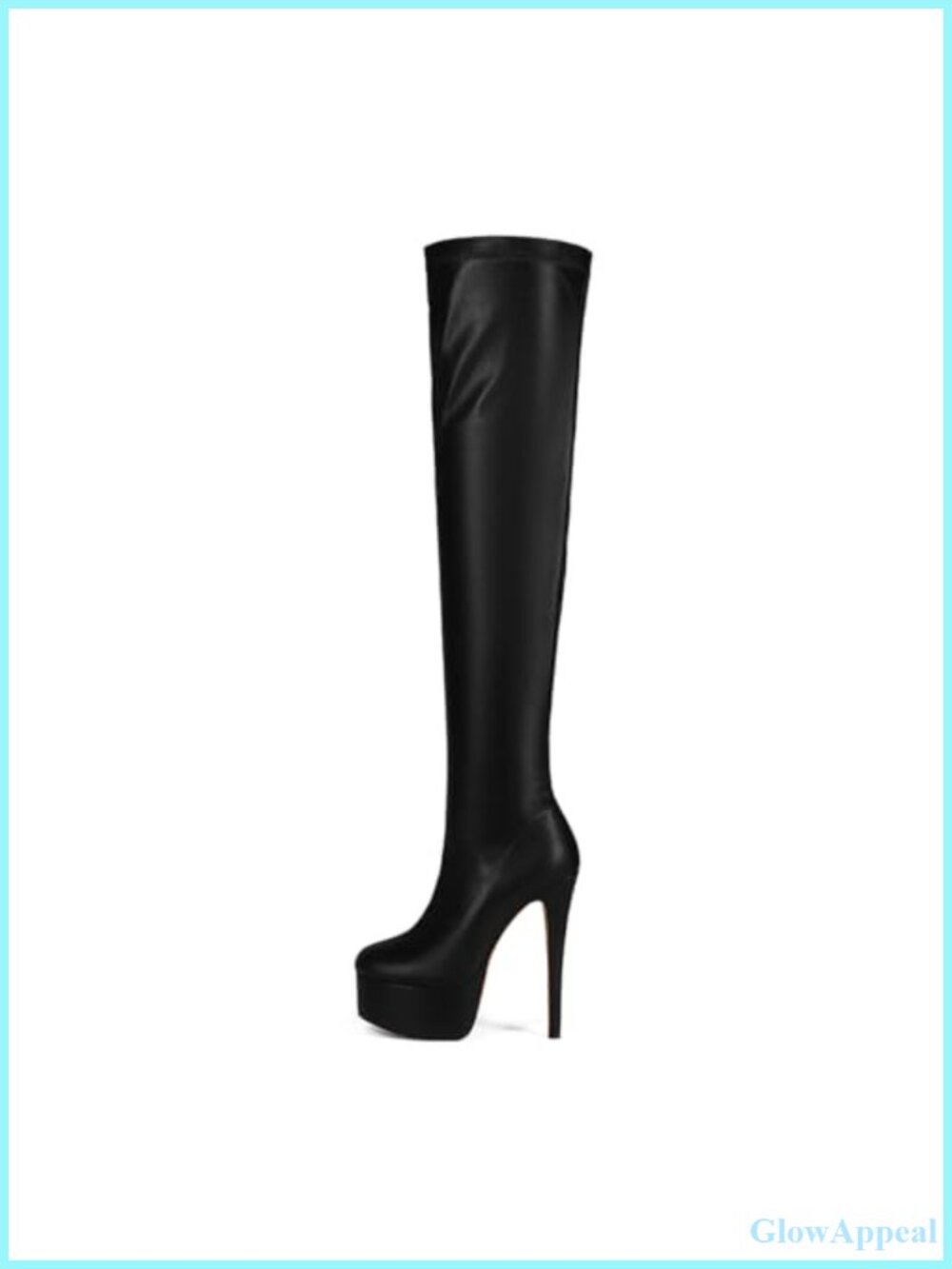 Over Knee High Platform Boots Thigh High Side Zipper Women's